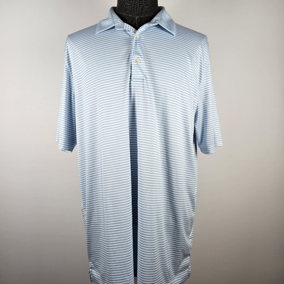 Greg Norman Collection Other - Greg Norman Blue & White Golf Polo Casual Sport Size XXL